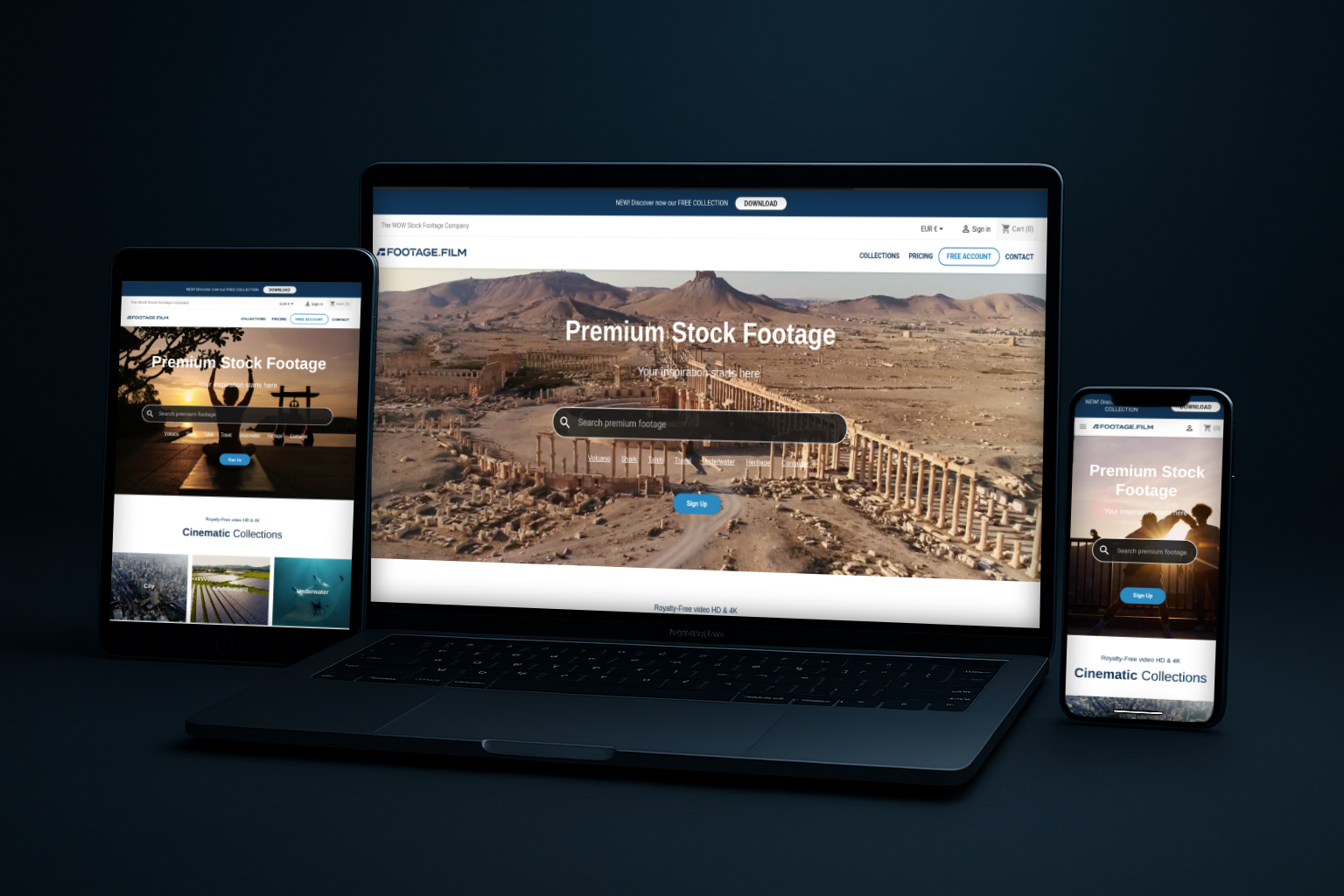 TechNova Website Mockup